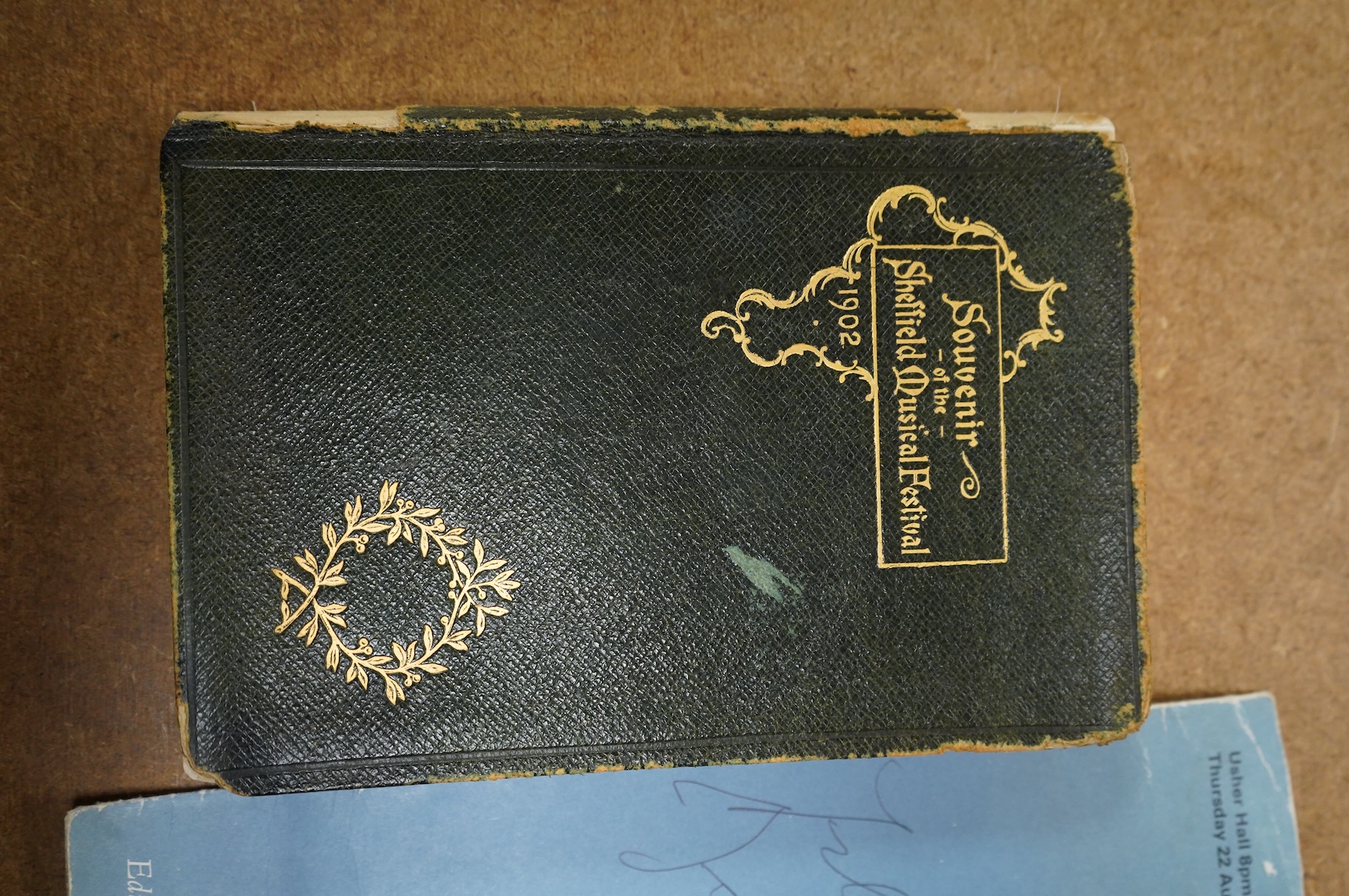 Maitland, J.A. Fuller - The Musician's Pilgrimage: a study in artistic development. contemp. gilt decorated morocco, ge. & patterned e/ps. sm. cr.8vo. 2nd impression, 1902. * presentation binding - gilt decorated upper c